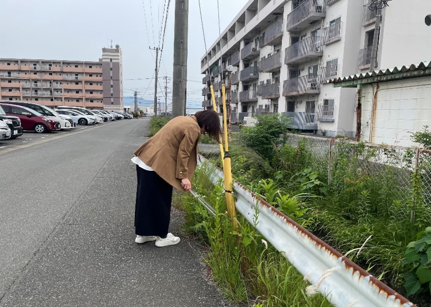 本社周辺清掃