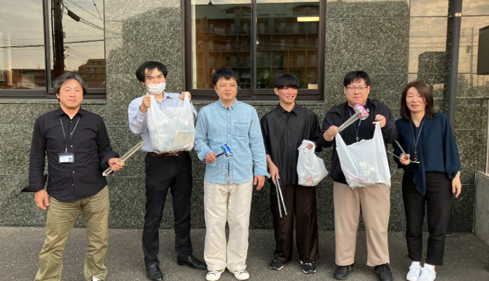本社周辺清掃掃除ボランティア