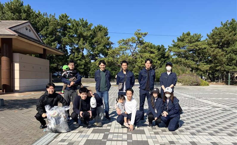 小戸公園清掃